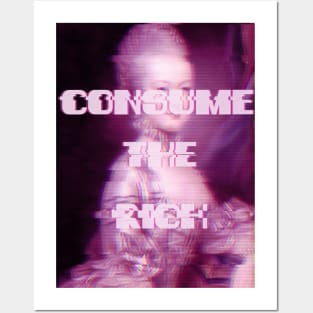 Consume The Rich Posters and Art